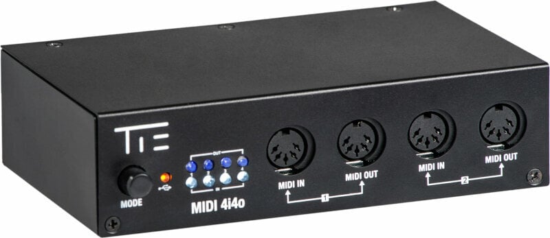 MIDI interface, MIDI rozhraní TIE 4i4o