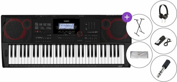 Keyboard with Touch Response Casio CT-X3000 SET - 1