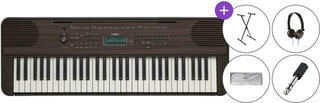 Klavijatura s dinamikom Yamaha PSR E360 SET Klavijatura s dinamikom Dark Walnut