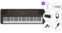 Keyboard mit Touch Response Yamaha PSR E360 Dark Walnut Deluxe SET