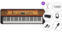Keyboard met aanslaggevoeligheid Yamaha PSR E360 Maple Deluxe SET
