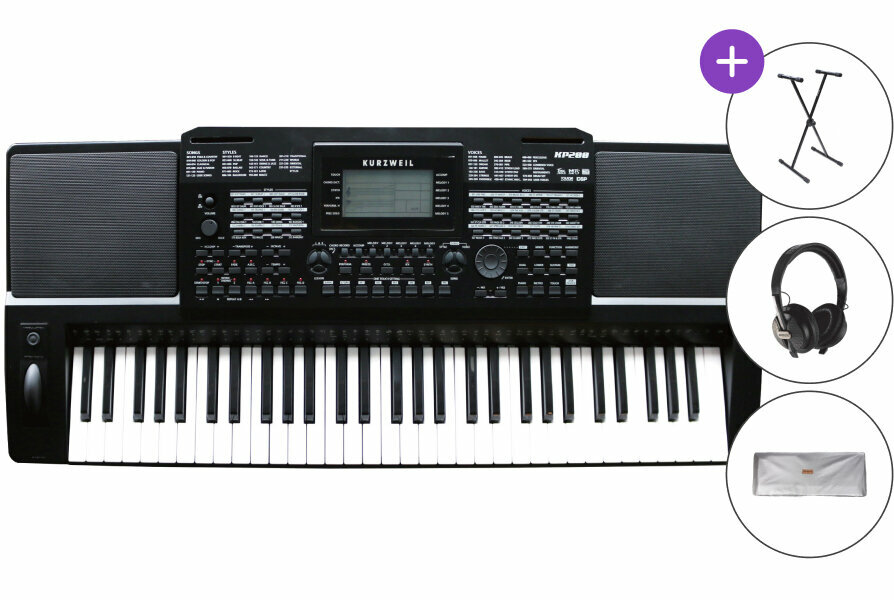 Keyboard met aanslaggevoeligheid Kurzweil KP200 SET