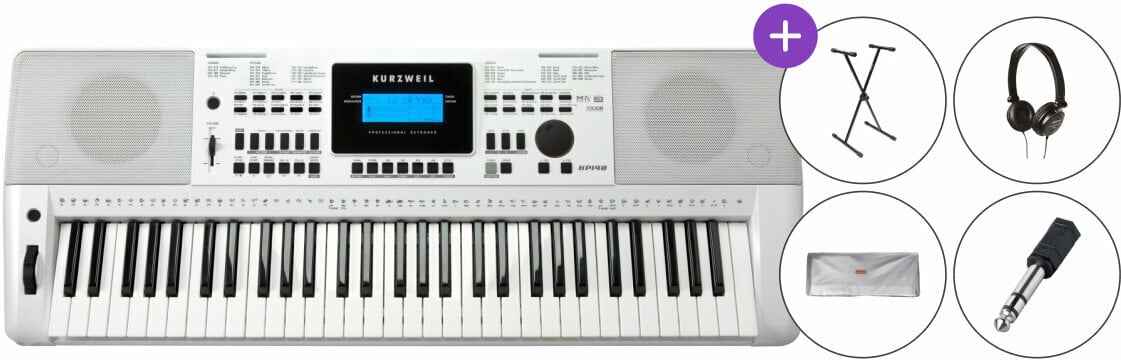 Keyboard s dynamikou Kurzweil KP140 SET