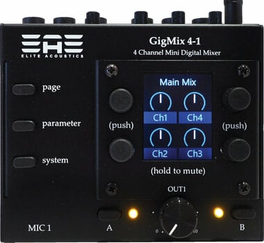 Digital Mixer Elite Acoustics GigMix 4-1 Digital Mixer - 1