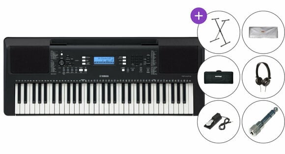 Keyboard with Touch Response Yamaha PSR-E373 Deluxe Set - 1