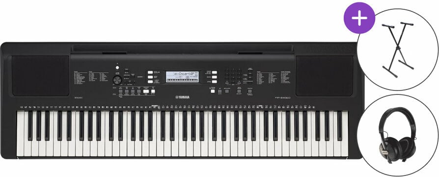 Keyboard with Touch Response Yamaha PSR-EW310 Set