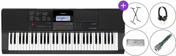 Keyboard with Touch Response Casio CT-X700 SET - 1
