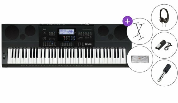 Keyboard med berøringsrespons Casio WK 6600 Set - 1