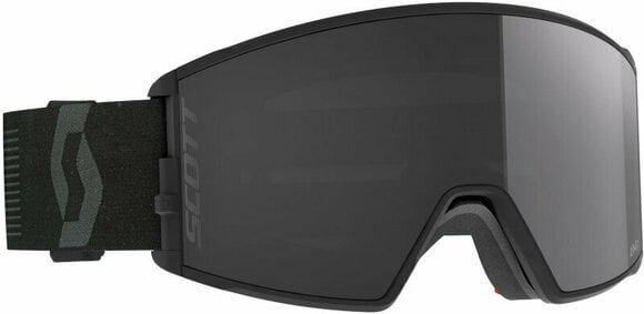 Skibriller Scott React Goggle Black/Solar Black Chrome Skibriller (Kun pakket ud) - 1