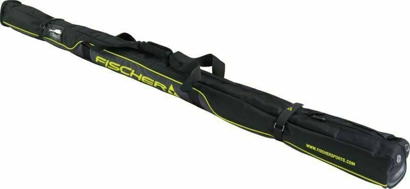 Θήκη για Σκι Fischer Skicase XC 1 Pair Performance Black/Yellow 195 cm