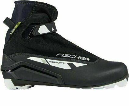 Bežecké lyžiarske topánky Fischer XC Comfort PRO Boots Black/Grey 7 Bežecké lyžiarske topánky - 1