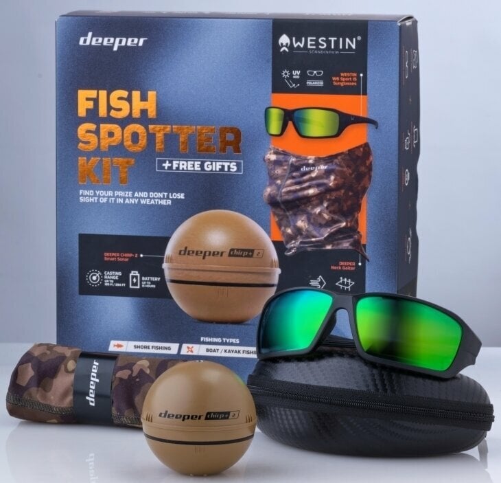 Sondeur de pêche Deeper Fish Spotter Kit