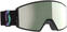 Skibriller Scott React AMP Pro Goggle Black/Aurora Green/AMP Pro White Chrome Skibriller