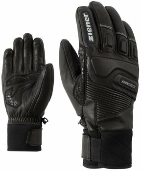 Lyžařské rukavice Ziener Gisor AS® Black 9 Lyžařské rukavice - 1