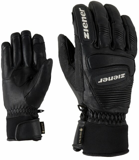 Lyžařské rukavice Ziener Guard GTX + Gore Grip PR Black 9,5 Lyžařské rukavice