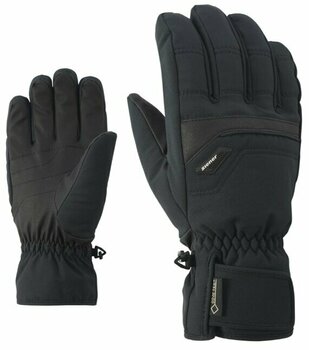 Lyžiarske rukavice Ziener Glyn GTX + Gore Plus Black 9 Lyžiarske rukavice - 1