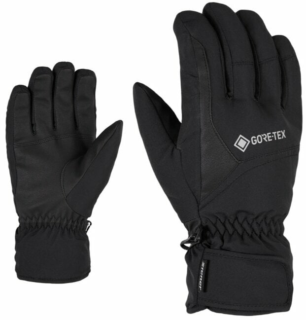 SkI Handschuhe Ziener Garwen GTX Black 8,5 SkI Handschuhe