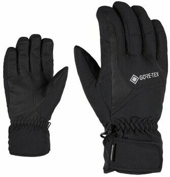 Guanti da sci Ziener Garwen GTX Black 8,5 Guanti da sci - 1