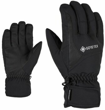 SkI Handschuhe Ziener Garwen GTX Black 9 SkI Handschuhe - 1