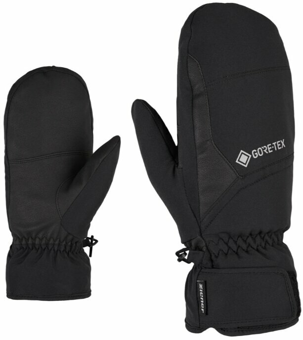 Lyžiarske rukavice Ziener Garwel GTX Black 9 Lyžiarske rukavice