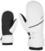 Ski Gloves Ziener Kiani GTX + Gore Plus Warm White 6,5 Ski Gloves