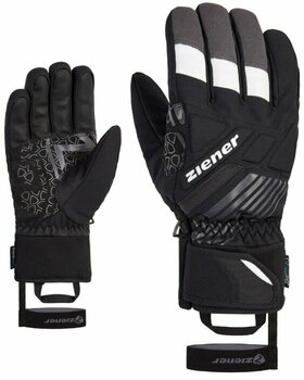 Lyžařské rukavice Ziener Genrix AS® AW Black 9 Lyžařské rukavice - 1