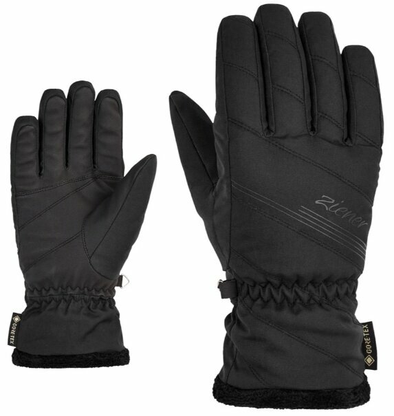 Smučarske rokavice Ziener Kasia GTX Lady Black 6,5 Smučarske rokavice