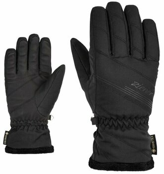 Lyžiarske rukavice Ziener Kasia GTX Lady Black 6,5 Lyžiarske rukavice - 1