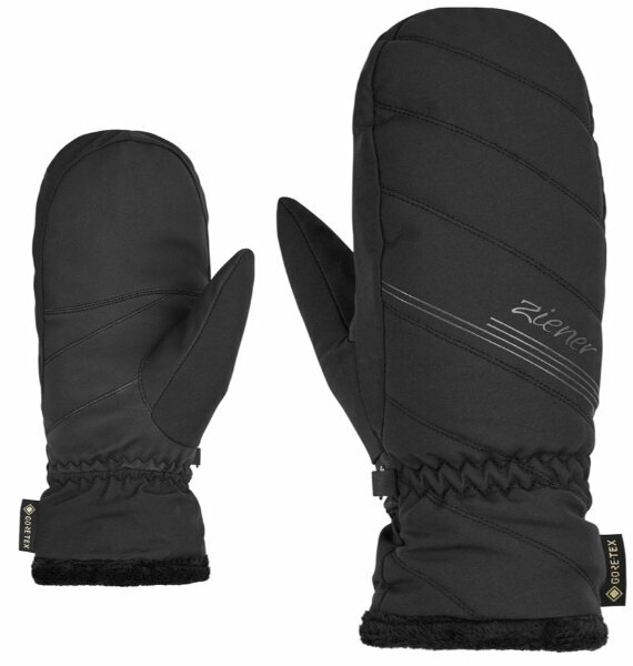 Ski-handschoenen Ziener Kasiana GTX Lady Black 7 Ski-handschoenen