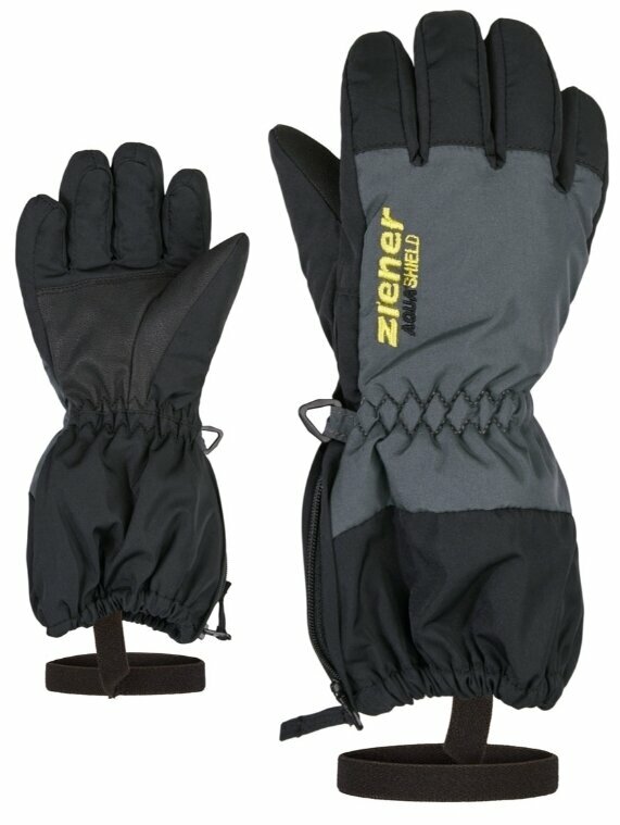 Rękawice narciarskie Ziener Levio AS® Black 4 Rękawice narciarskie
