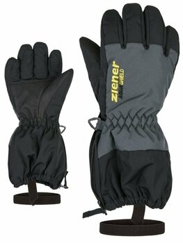 Lyžiarske rukavice Ziener Levio AS® Black 4 Lyžiarske rukavice - 1