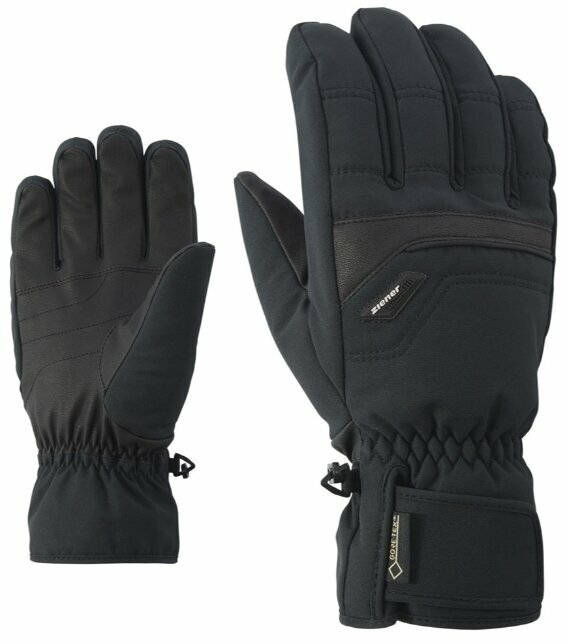 SkI Handschuhe Ziener Glyn GTX + Gore Plus Black 10 SkI Handschuhe