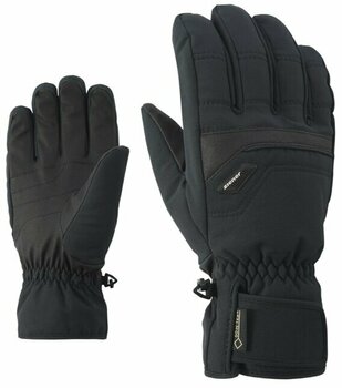 SkI Handschuhe Ziener Glyn GTX + Gore Plus Black 10 SkI Handschuhe - 1