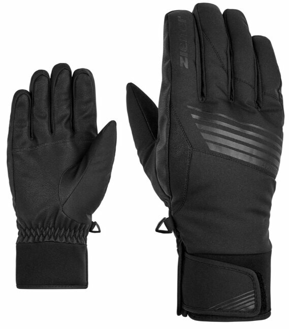 Lyžařské rukavice Ziener Giljano AS® AW Black 9 Lyžařské rukavice