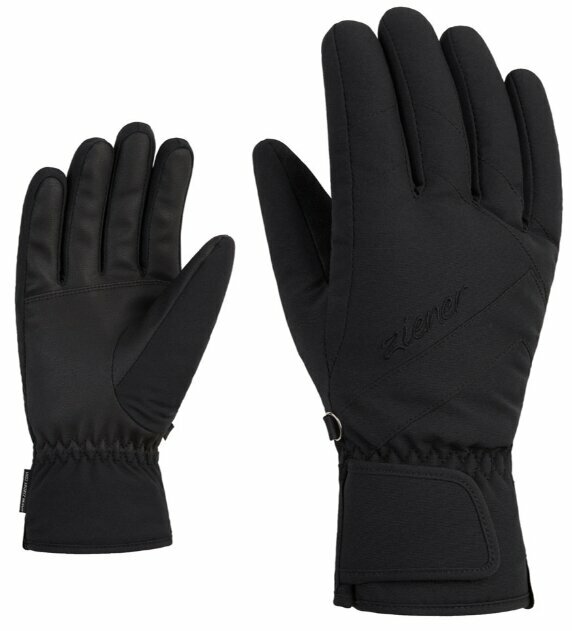 Ski Gloves Ziener Kaiti AS® Black 7 Ski Gloves