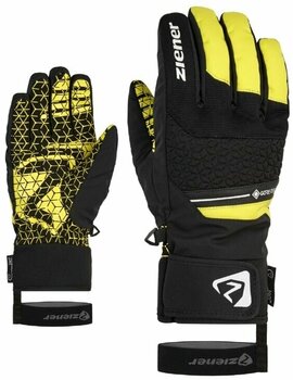 Ski Gloves Ziener Granit GTX AW Bitter Lemon 10 Ski Gloves - 1