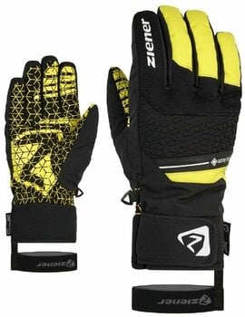 Ski Gloves Ziener Granit GTX AW Bitter Lemon 8,5 Ski Gloves - 1