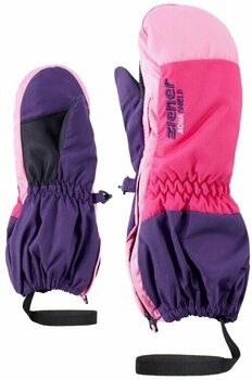 Ski-handschoenen Ziener Levi AS® Minis Dark Purple 4,5 Ski-handschoenen - 1