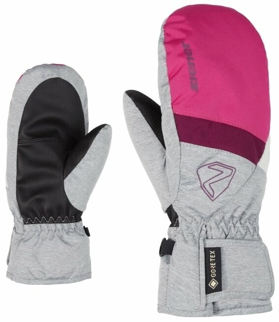 Mănuși schi Ziener Levin GTX Pop Pink/Light Melange 5 Mănuși schi