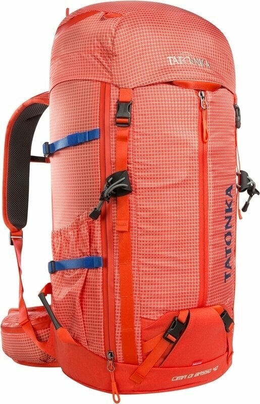 Outdoor Backpack Tatonka Cima Di Basso 40 Recco Red Orange UNI Outdoor Backpack