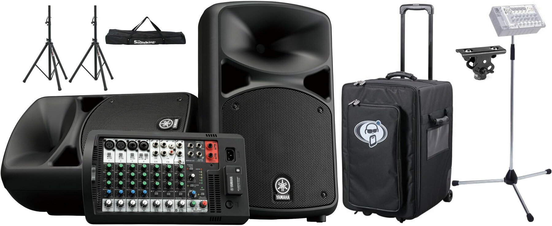 Portable PA System Yamaha STAGEPAS600BT SET Portable PA System