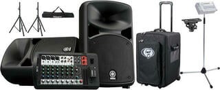 Draagbaar PA-geluidssysteem Yamaha STAGEPAS600BT SET Draagbaar PA-geluidssysteem