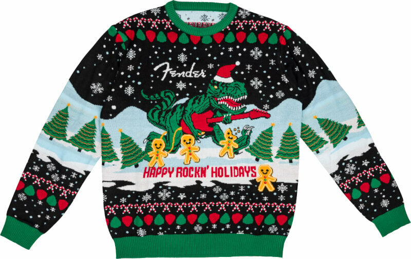 Fender Pulóver 2023 Ugly Christmas Sweater Multi M