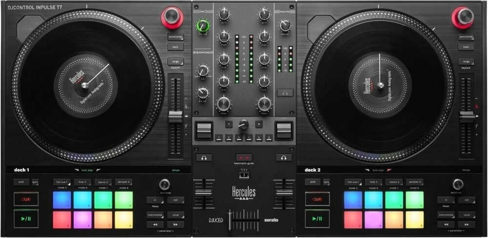 Levně Hercules DJ DJControl Inpulse T7 DJ kontroler