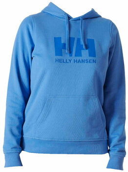 Felpa Helly Hansen Women's HH Logo Felpa Ultra Blue M - 1