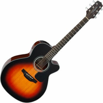 Jumbo elektro-akoestische gitaar Takamine GN30CE Brown Sunburst - 1