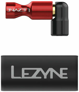 CO2 Pump Lezyne Trigger Drive CO2 16 Neoprene Head Only Red CO2 Pump - 1