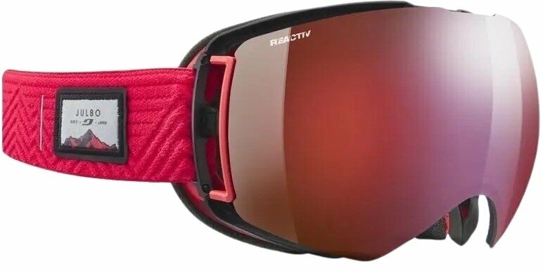 Okulary narciarskie Julbo Lightyear Black/Red/Red Okulary narciarskie