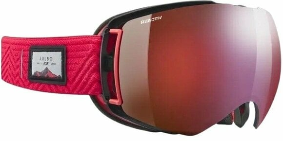 Ski Goggles Julbo Lightyear Black/Red/Red Ski Goggles - 1