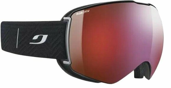 Ski Goggles Julbo Lightyear Black/Gray Reactiv 0-4 High Contrast Red Ski Goggles - 1
